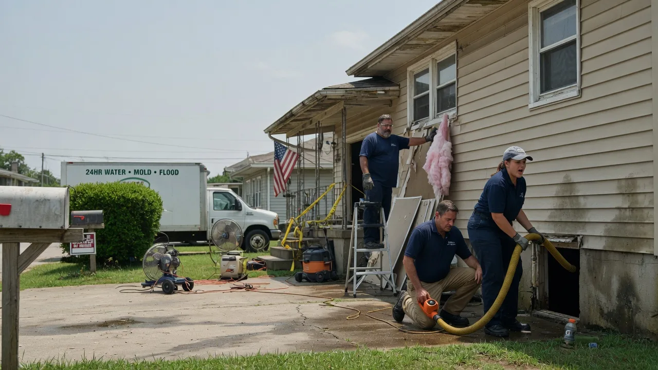 Water Damage Repair in Marcus Hook, PA near me